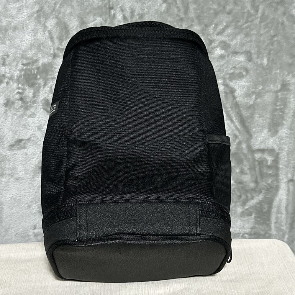 Nike Hoops Elite Fuel Pack Insulated Lunch Bag Black Silver Durable Dual Storage - Picture 3 of 11
